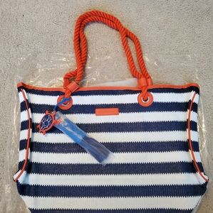NWT Vera Bradley Striped Tote